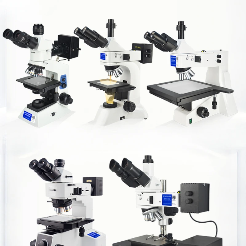 Metallographic microscope bare-metal GP-L200/L300/L500/L600/L700 high-power optical three-eye large workbench is 50 -800