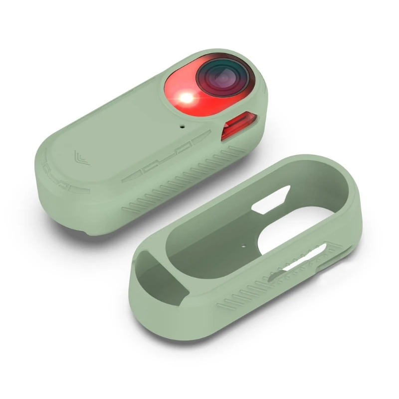 ل Garmin Varia RCT715 كاميرا الذيل ضوء حماية حالة كم تأثير مقاومة الإسكان مكافحة الغبار قابل للغسل غطاء سيليكون