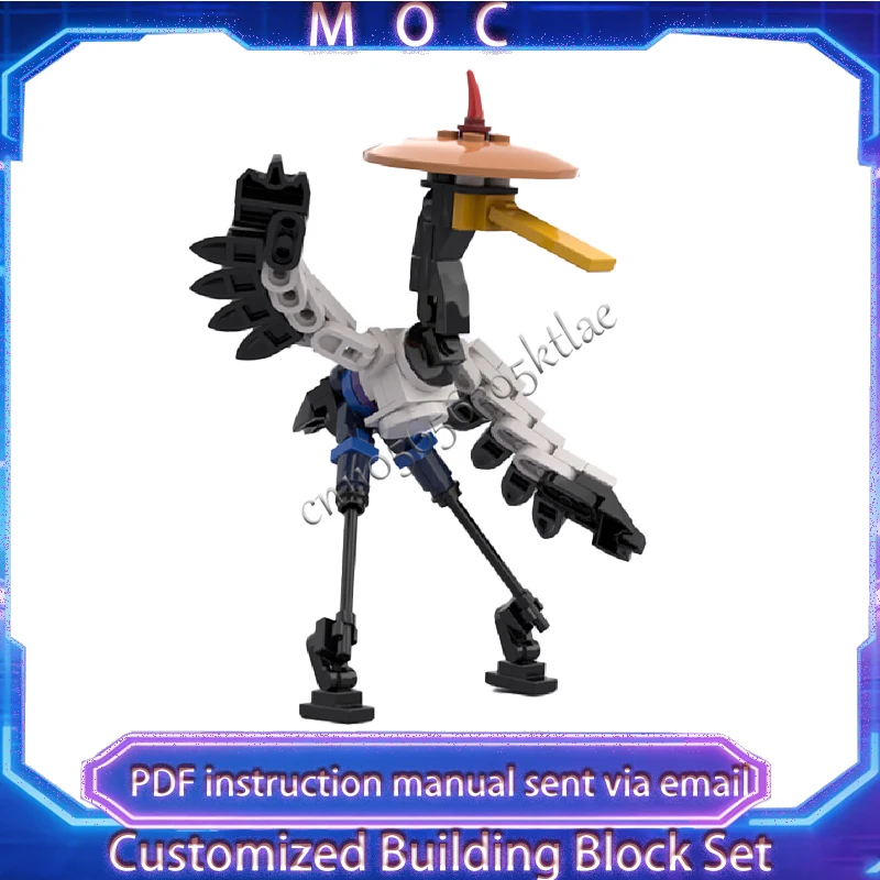 

Набор для сборки модели крана-манипулятора Kung Fu MOC из 91 детали, серия Custom, развивающий конструктор для детей, подарки на день рождения