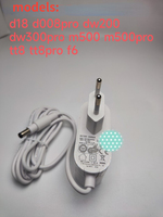 For dibea vacuum cleaner charger 26v 0.5a d18 power adapter