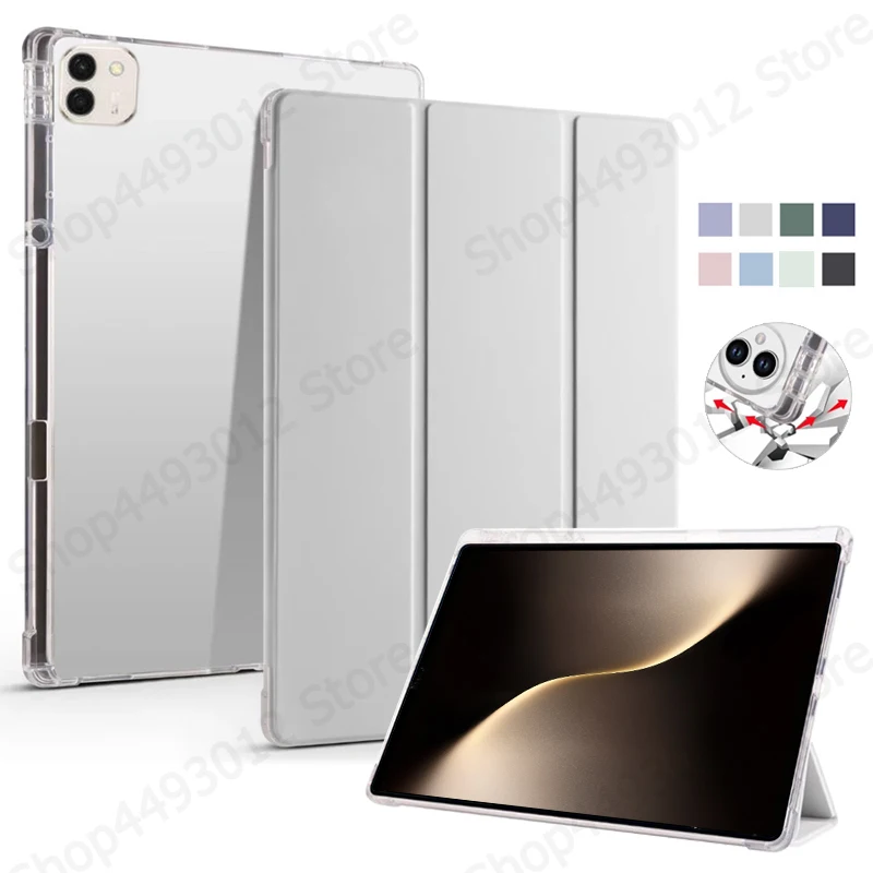 

For Honor MagicPad 3 Case with Pen Holder PU Leather Soft Back Stand Cover For Coque Honor Magic Pad 3 Magicpad3 Case 13.3 inch
