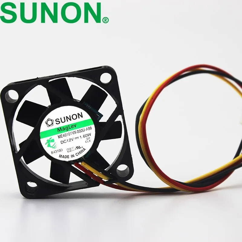 

1pcs ME40101VX-000U-A99 DC 12V 1.60W mini cooling fan 40mm 40*40*10MM for SUNON