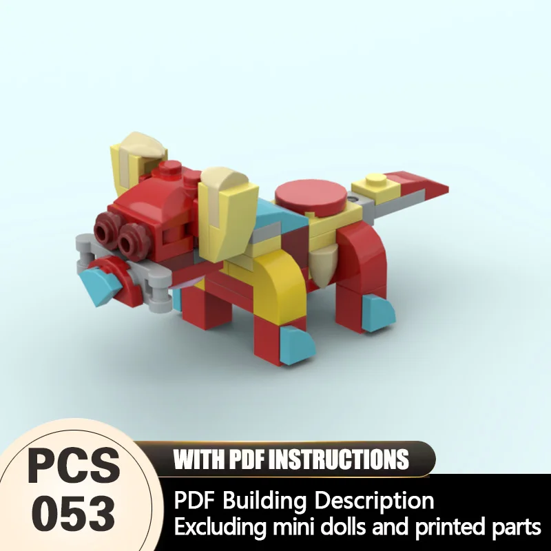 

Creators Animal Series Model MOC Building Bricks Colorful Tiger Modular Technology Gifts Holiday Assemble Children Toys Suit