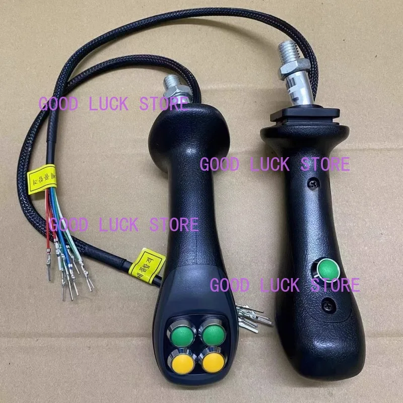 5-button grab handle wheel excavator modified with high-end high-quality wood grab iron/ steel grabs control lever