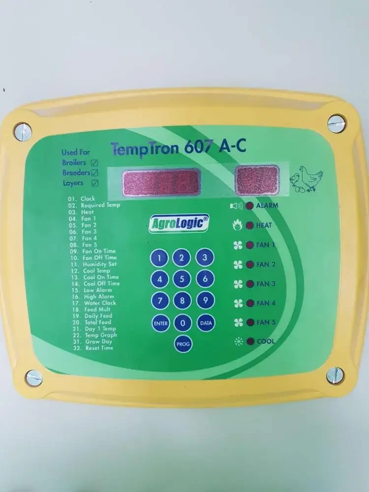 Modern Poultry Farm Chicken House Automatic Environment Control System Temptron T607AC/T610/T616/Rotem AC2000 Plus