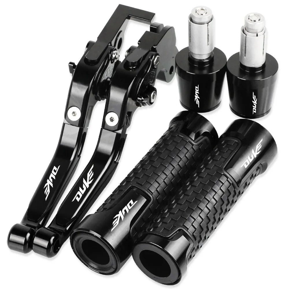 

Motorcycle Aluminum Brake Clutch Levers Hand Grips Ends Parts for KTM RC390 DUKE390 250 200 Accessories