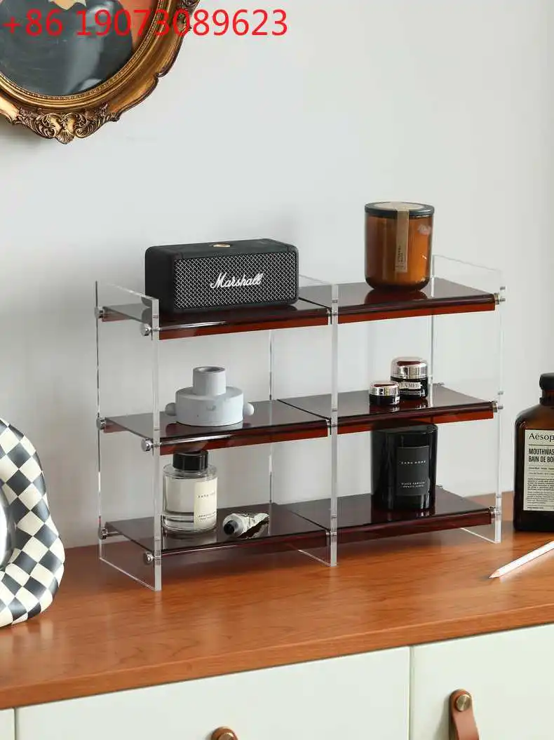 

Bedroom Acrylic Multi-layer Cosmetics Storage Rack Living Room Home