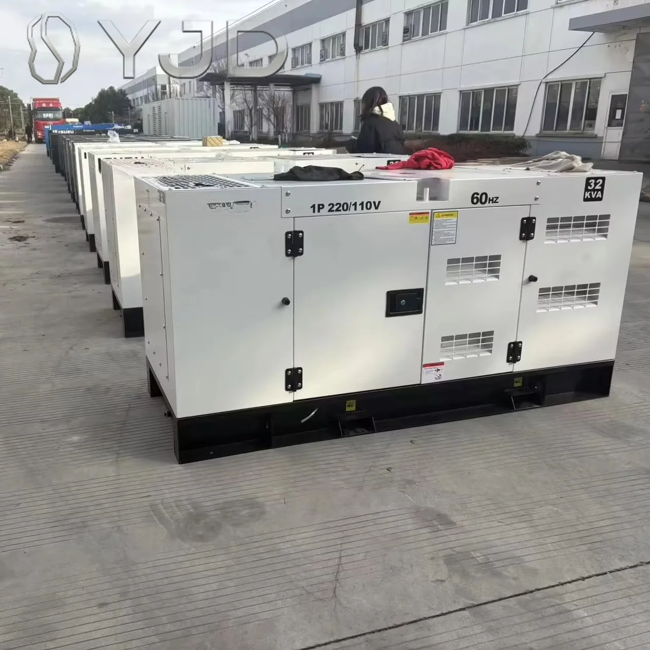 Isuu Brand Engine 32KVA diesel Generator Silent Type Generator for Home Use
