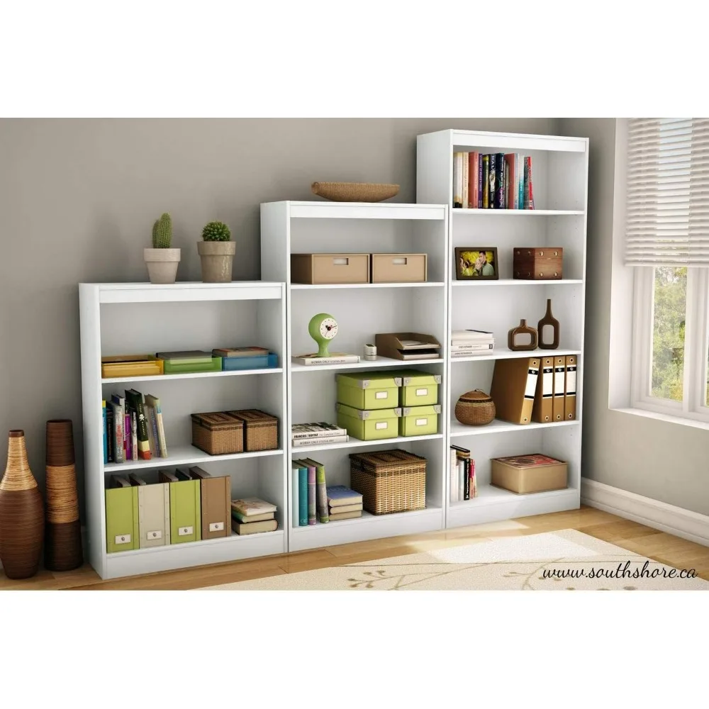 Axess 5-Shelf Bookcase - Black