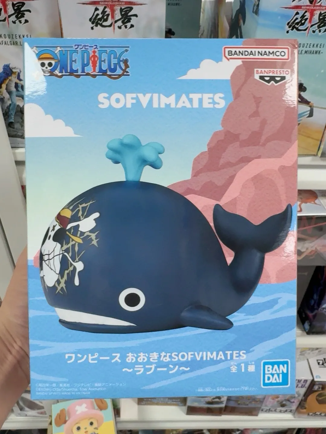 

Оригинальные BANPRESTO ONE PIECE SOFVIMATES Laboon, ПВХ, аниме-фигурки, экшн-фигурка, модель игрушки, подарок