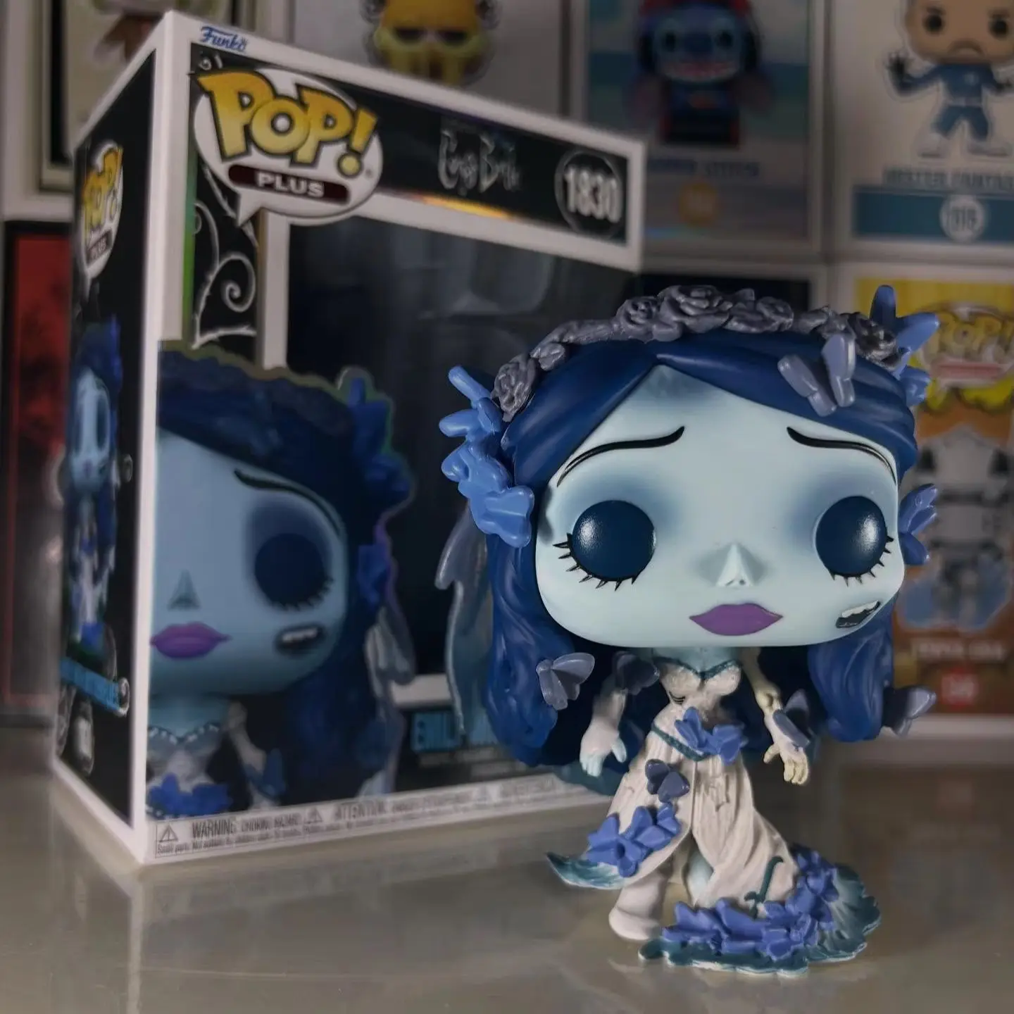Funko Pop Corpse Bride Plus Emily with Butterflies Vinyl Figure 1830 Officially Licensed Collectible Desktop Decor Boxed Gift