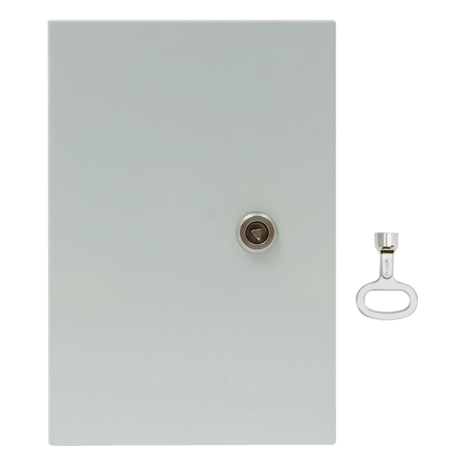 Stahl-Elektrogehäuse für Außenmontage IP65 Wasserdicht mit Scharnieren und Schloss Staubdichter Edelstahl-Elektrokasten – Detail 2