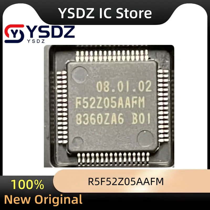 （1-5PCS ）F52Z05 R5F52Z05AAFM F52Z05AAFM QFP-64 New Electronic Component Stock Spot Sale