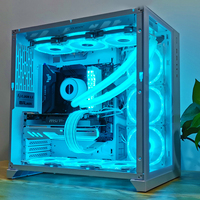 2pcs ARGB LED AIO Tube Sleeve Silicone Luminous Sleeve Soft Tube ARGB Vest 5V 3PIN ARGB 4PIN Aura Sync PC Case Decor