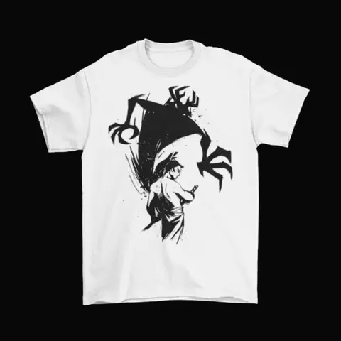 Samurai Jack Aku T-Shirt Unisex Adult Funny Sizes Cotton Cartoon Network TV New