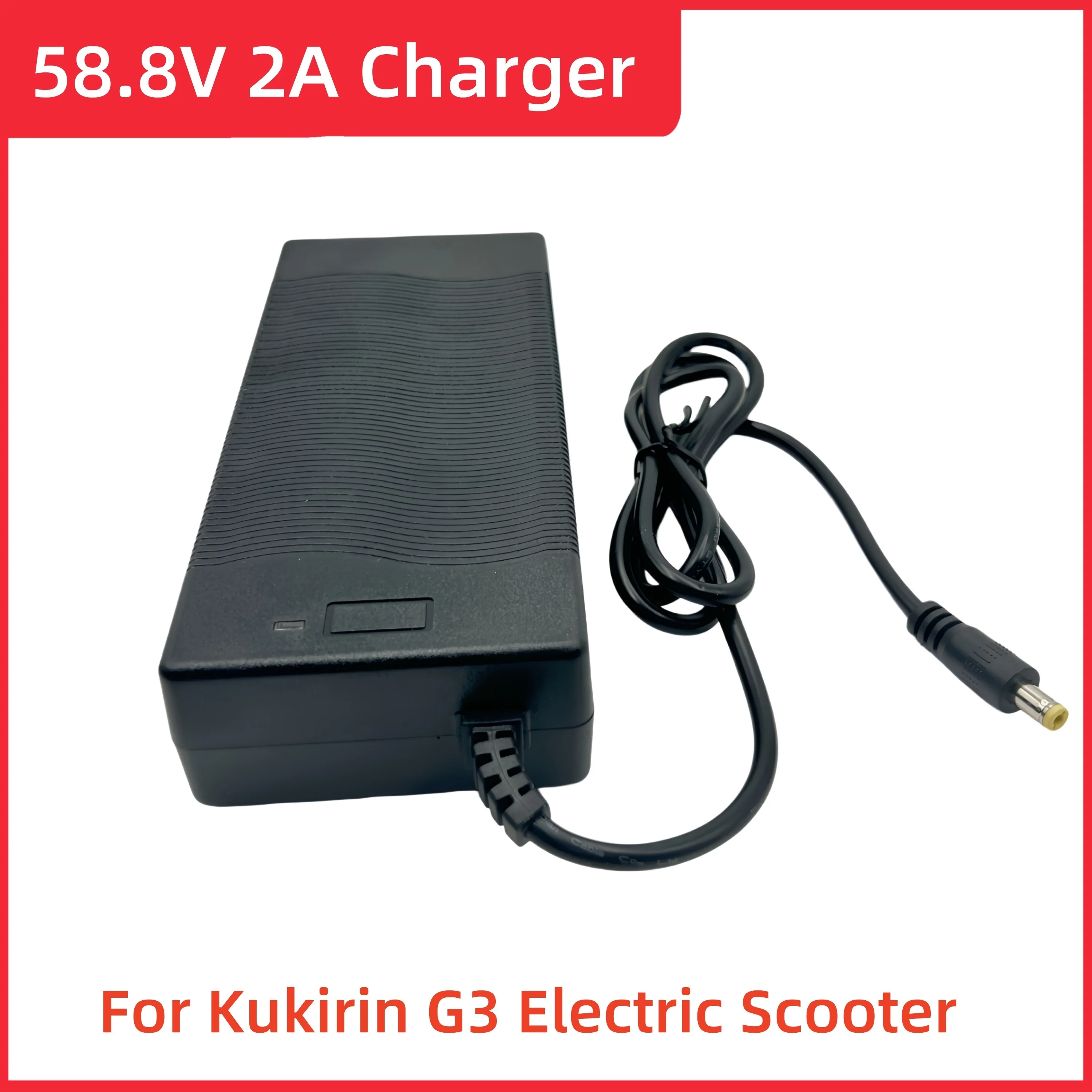 

Original Kukirin G3 58.8V 2.0A E-scooter charger Electric Scooter Kugookirin G3 Lithium Battery Charger Parts Accessories