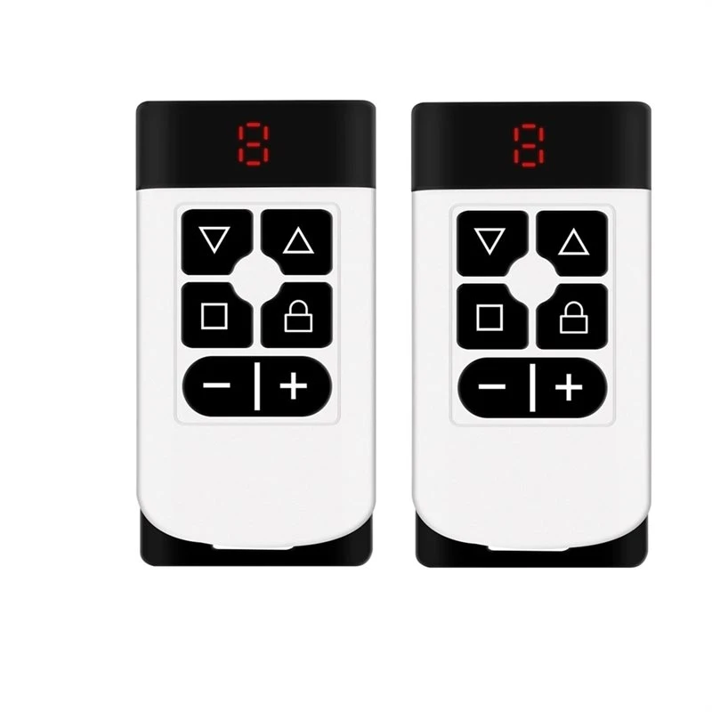 T24C Clone Garage Remote Control 2Pcs 300-915Mhz Multi-Frequency Gate Key Duplicator Clonegarage Garage Door Controller 8