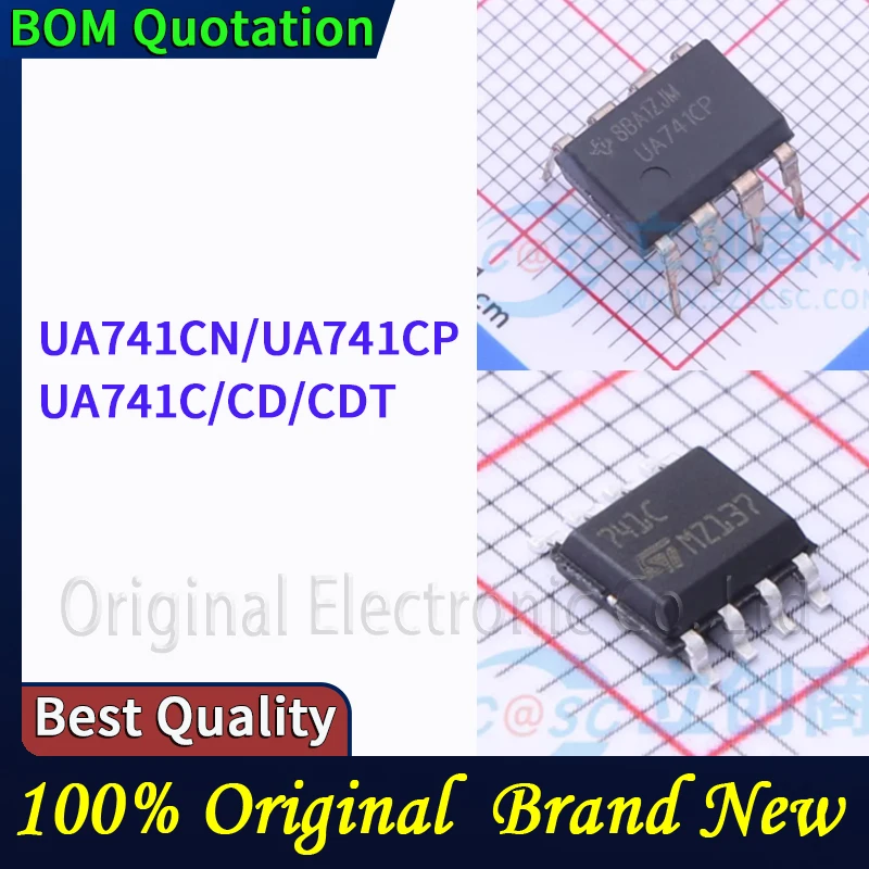 20Pcs/Lot UA741CN/U…