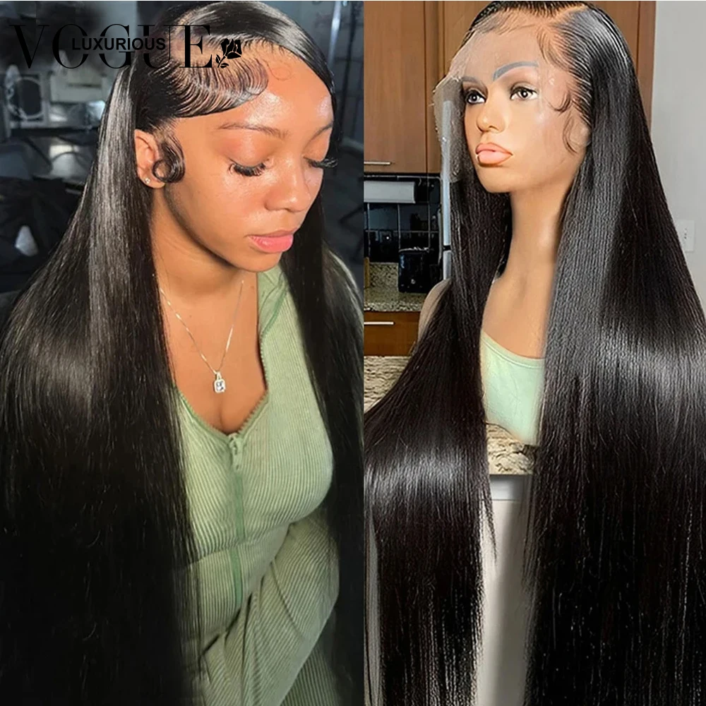 

Natural Colored Straight Human Hair Frontal Wigs 13X4 Transparent Lace Front Wig Brazilian Remy On Sale Pre Plucked For Woman