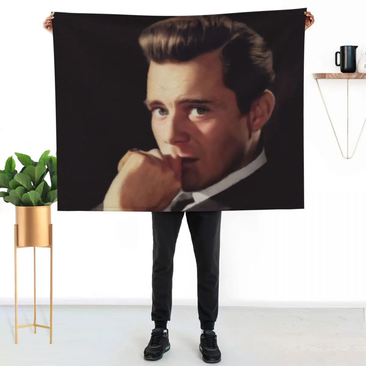 Dirk Bogarde, Movie Legend Throw Blanket Bed Heavy Personalized Gift Sofa Luxury St Soft Blankets