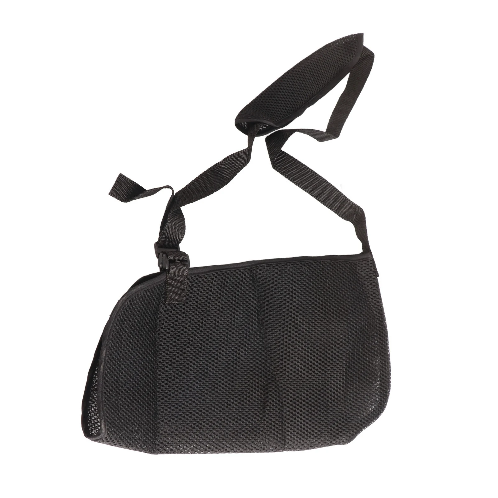 Shoulder Arm Sling  Arm Sling Adjustable Shoulder Strap for Adults Unisex Black