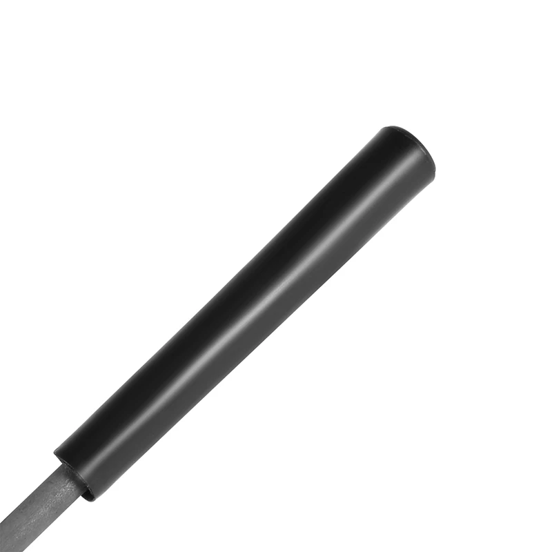 Uxcell-Lima de aguja redonda/plana de acero de doble corte con mango de plástico, 4mm x 160mm, para Taller, bricolaje, 10 unidades
