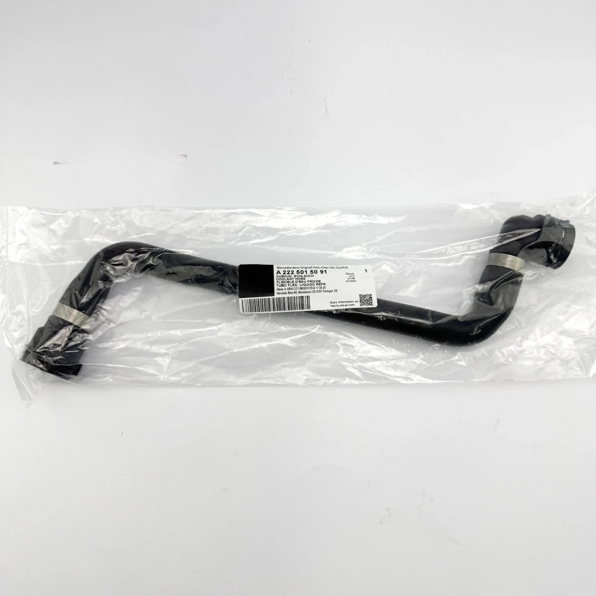 

A2225015091 Filling Hose for Mercedes-Benz S 400 D 4MATIC S 300/350/450 S 400 HYBRID
