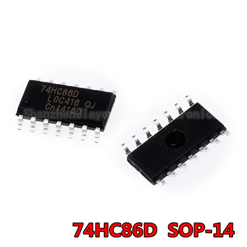 10PCS/Lot 74HC86D SOP14 74HC86 SOP SN74HC86DR SN74HC86 SMD new and original IC