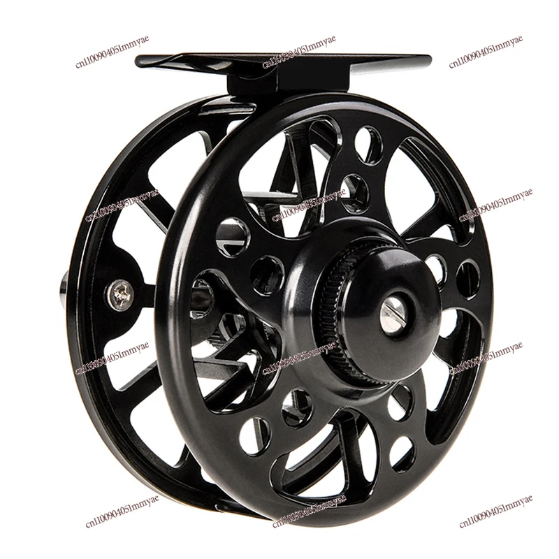 

Fly Fishing Wheel, Ultra-light Left and Right Interchangeable Brake Leakage Ice Fishing Wheel CNC Modified Front Wheel