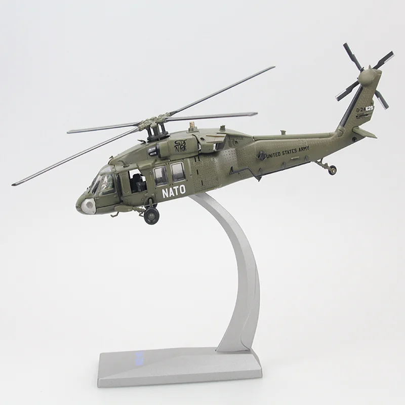 1: 72 Black Hawk Helicopter Model Alloy Finished Aircraft Us Uh-60 Simulation Model Aircraft Toy Pendant Collection