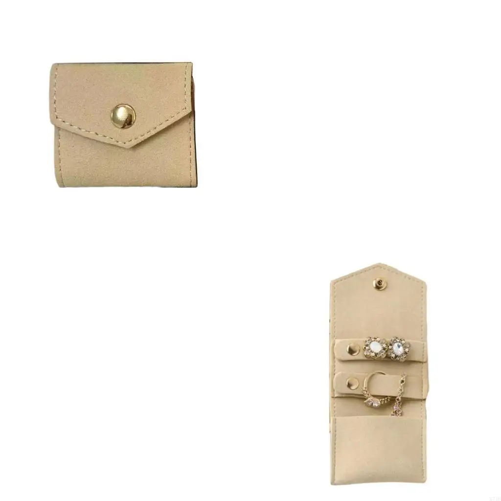 

Портативная сумка-органайзер для хранения ювелирных изделий для заклепок и очаровательного романтического дизайна