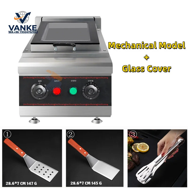 Single Pot 2500 W Gyoza Dumpling Frying Cooker Fry Griddle Pan Machine Dumpling Frying Machine For Restaurant