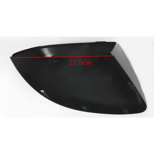 Imagen 2 del producto Para Benz Vito V260 2016 2017 2018 2019 - 2023 accesorios de coche cubierta de espejos de marcha atrás carcasa de espejo retrovisor Color negro