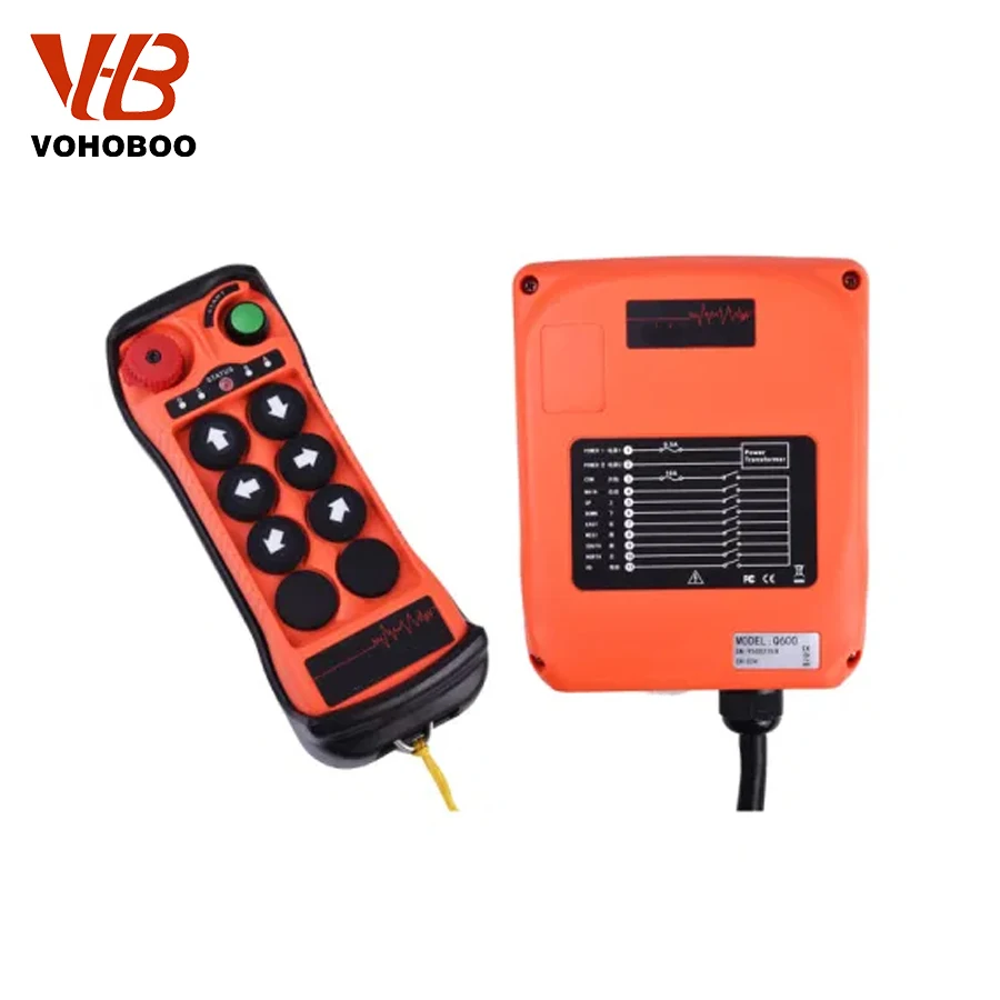 Q600 Industrial Crane Hoist Wireless Remote Control Electric Hoist Remote Control