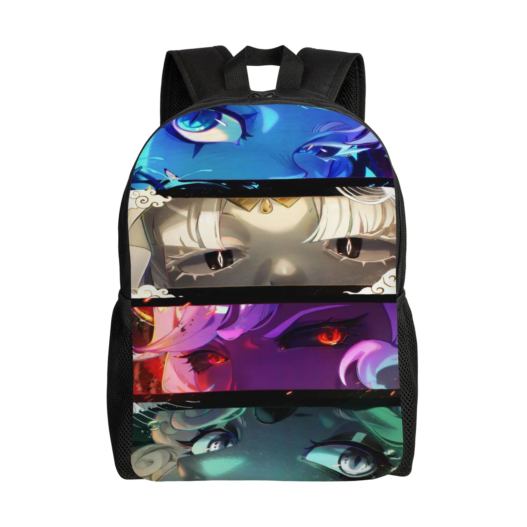 

Shadow Milk Cookie Run Kingdom Anime Classical Backpack Sports High School CRK Game Daypack for Men Women College Canvas Bags