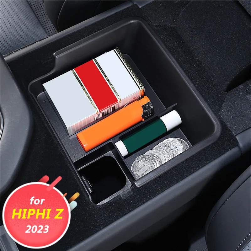 

for HIPHI Z 2023 Car interior decoration accessories, central armrest box, storage box partition layer 1pcs