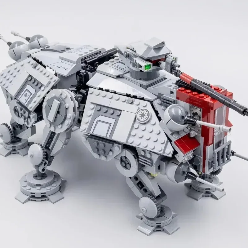 テクニカル AT-TE ウォーカー 75337 MOC モデル 1082 個ビルディングブロックスペースロボットキットセルフロックレンガ DIY 組み立てる誕生日ギフトおもちゃ