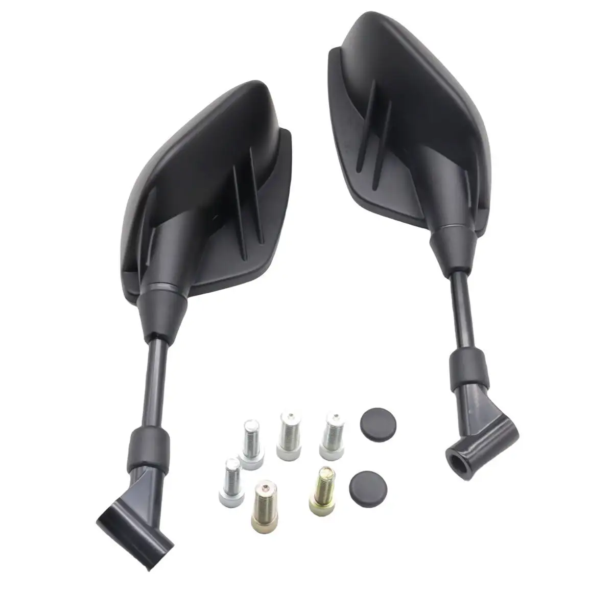 Matte Black Motorcycle Rear View Side Mirrors For Yamaha YZF-R3 YZF-R25 2014-2018 NMAX 125 150 155 2015-2019