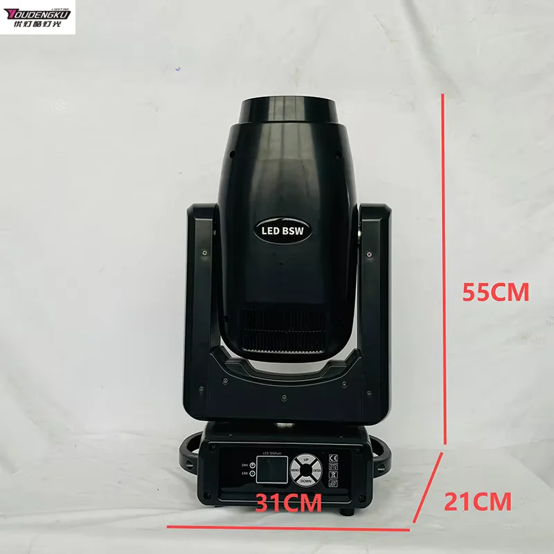 2 pieces with case Hot Sale 300W LED 3 in 1 BSW Moving Head Light Spot Dj Light with Strip Stage bar performance lights