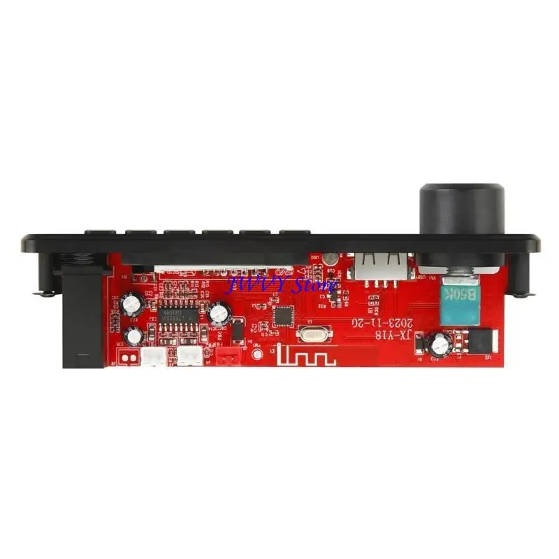 573A 2x25W Decoding Module,Color Screen Recording Sound Module Color Display 6.35mm  for DIY Speaker System