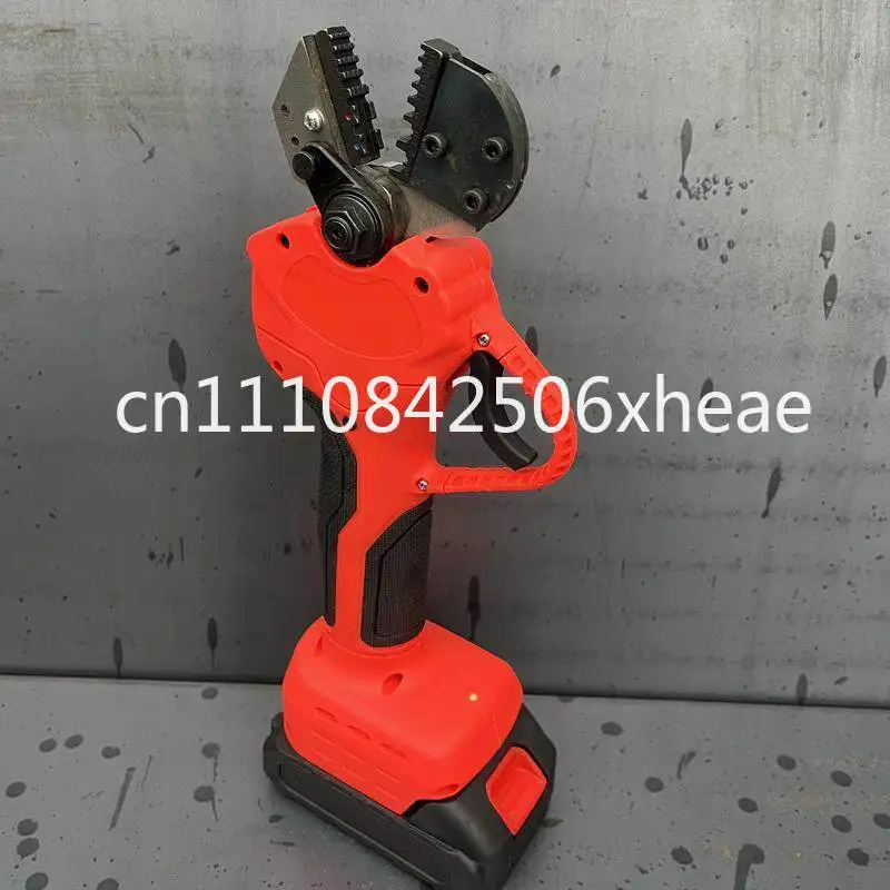 Electric Crimping Clamp Rechargeable Cold Crimping Clamp Mini Wiring EW-50X Terminal Pre-Insulated Tubular Bare Crimper