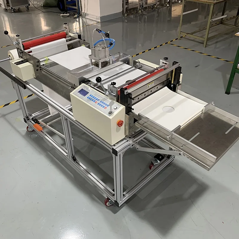 1000mm Feeding Width Paper Roll to Sheet Cutting Machine With Pneumatic Punching
