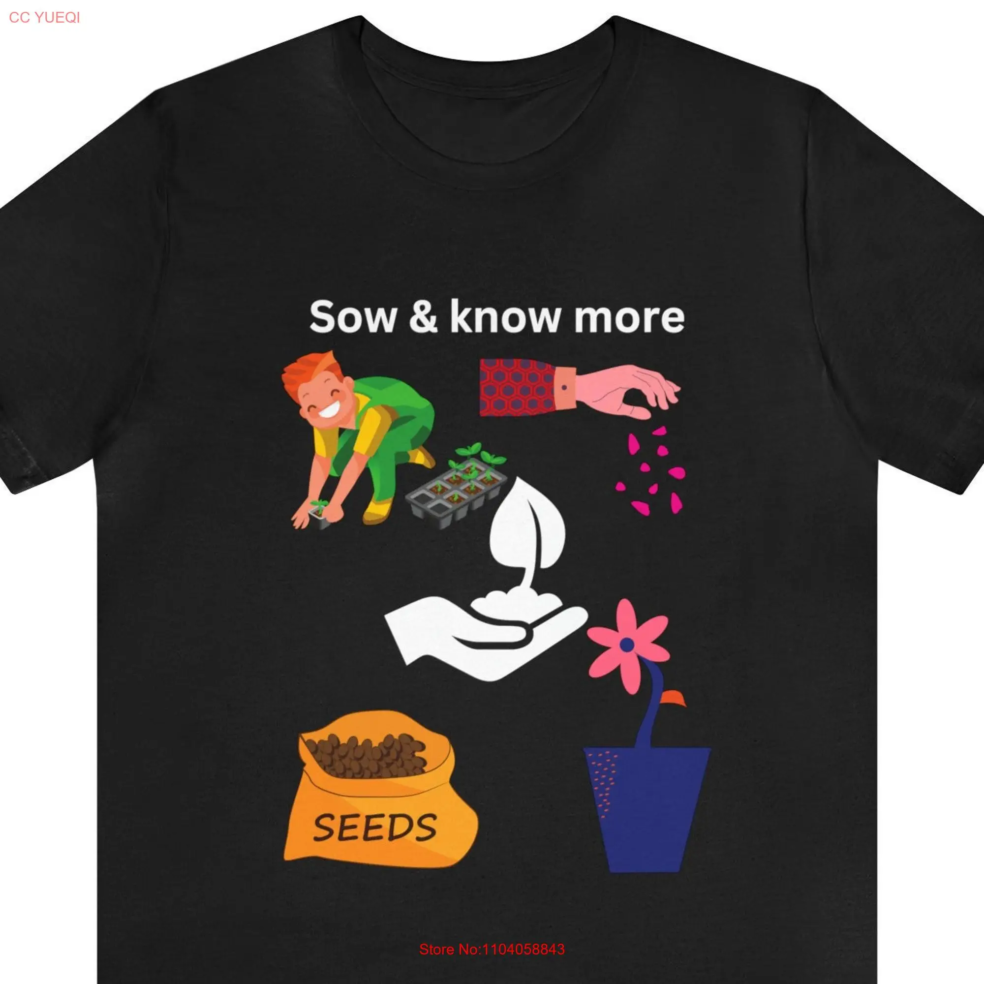 Sow and know more T Shirt Bountifully Live With Courage Women's Softstyle Reap harvest your seeds a fulfilling life