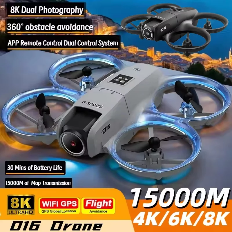 New D16 Drones 8K W…