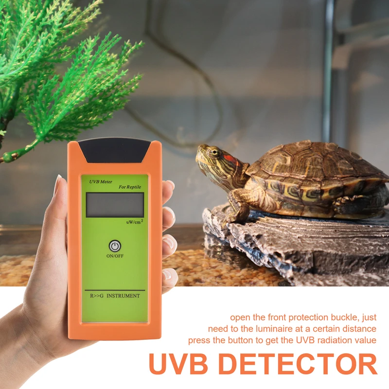 RGM-UVB UVB Tester High Accuracy UVB Detector UVB Test Instrument For Reptile UVB Meter Luminosity Measurement Tool