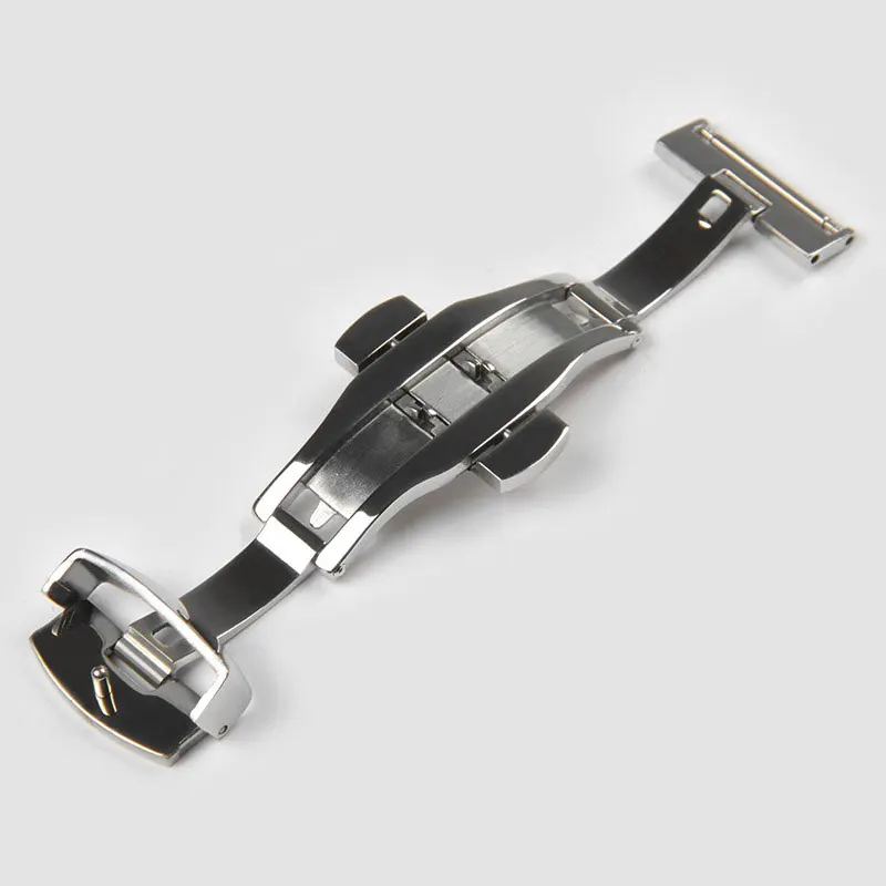 FUYIJIA Top Custom Gürtelschnalle 316L Edelstahl Polierbeschichtung Schmetterlingsschnalle 12MM 14MM 16MM 18MM 20MM 22MM Uhrenschließe