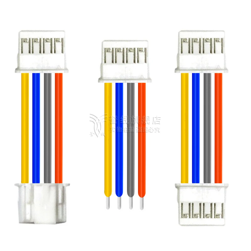 موصل سلك السيليكون XA2.5mm JST – 2/3/4/5/6/7/8/9/10/11/12 كابل تجعيد دبوس 22AWG نحاس