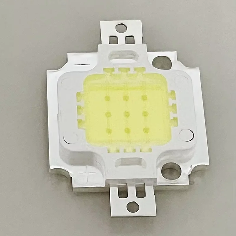 10pcs 10W LED cob chip High power LED Lamp floodlight White 6000k/Warm 3000k 900mA 9-12V 800-1000LM 30mil Genesis