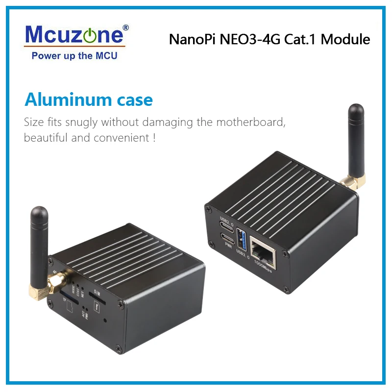 NanoPi NEO3_4G Cat.1 and USB Module, Driver-free | dial free | plug and play, debian ubuntu