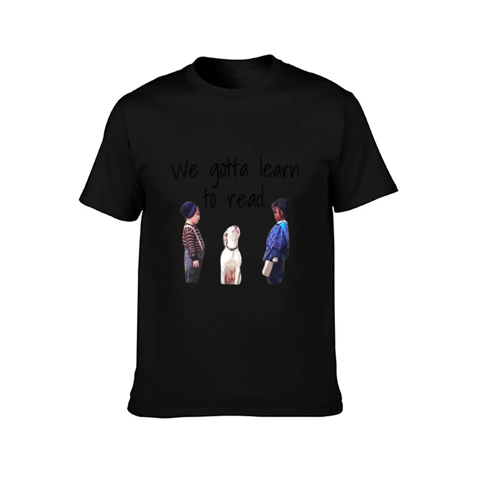 Little Rascals 1994: We Gotta Learn to Read T-Shirt Trendy Casual Short Sleeve Shirt T-Shirt